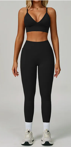 CONJUNTO PUSH UP SHORTS PANTALONES LARGOS