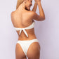 TOP RELLENO METAL + MARIPOSA BRASILEÑA COLMENA BEIGE