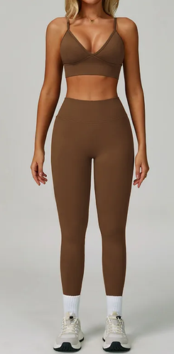 CONJUNTO PUSH UP SHORTS PANTALONES LARGOS