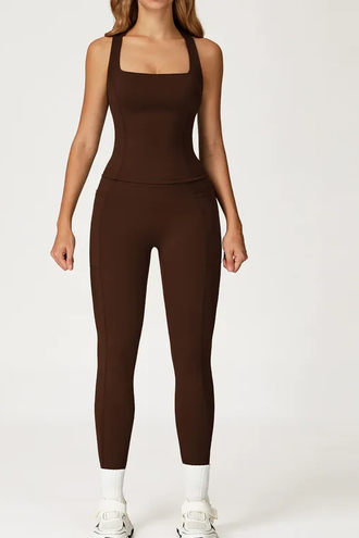CONJUNTO GIO CHALECO Y PANTALONES LARGOS