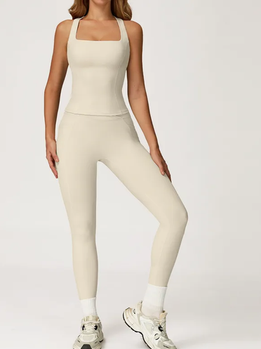 CONJUNTO GIO CHALECO Y PANTALONES LARGOS